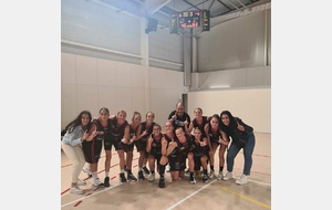 Week-end 24-25 sept.
Victoire des U18F163-46 face au Smash Vendée Basket